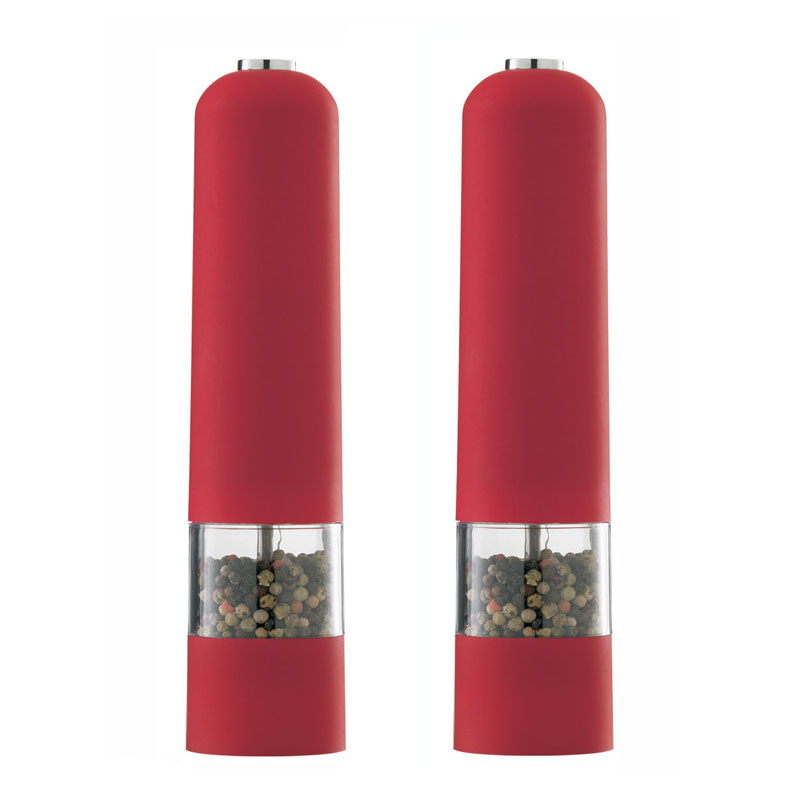 cheap colorful electric salt and pepper shaker set
