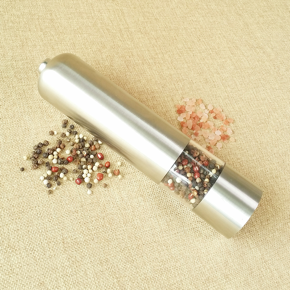 top rated electronic salt and pepper mills set